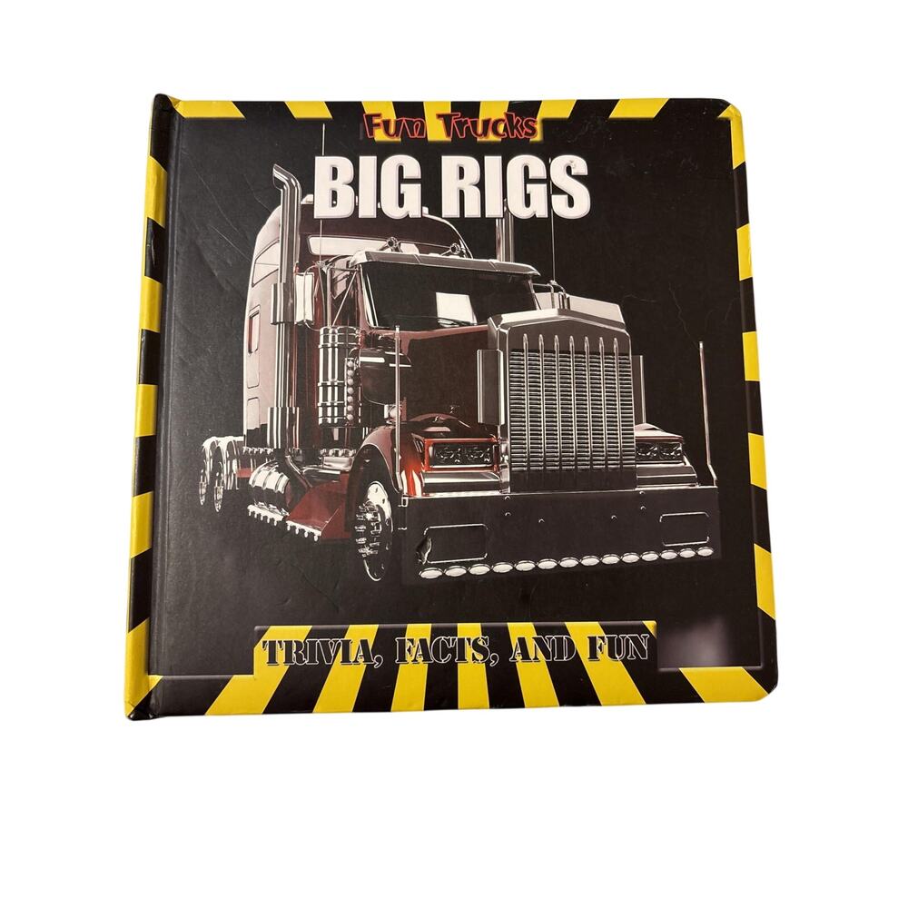 Fun Trucks Big Rigs Trivia Facts Board Book Kids Vehicles Flowerpot Press 2011‎